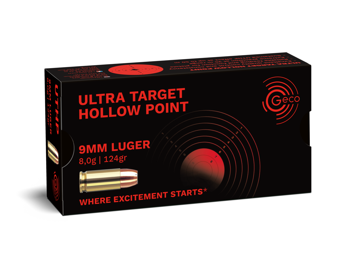 9mm LUGER GECO UTHP