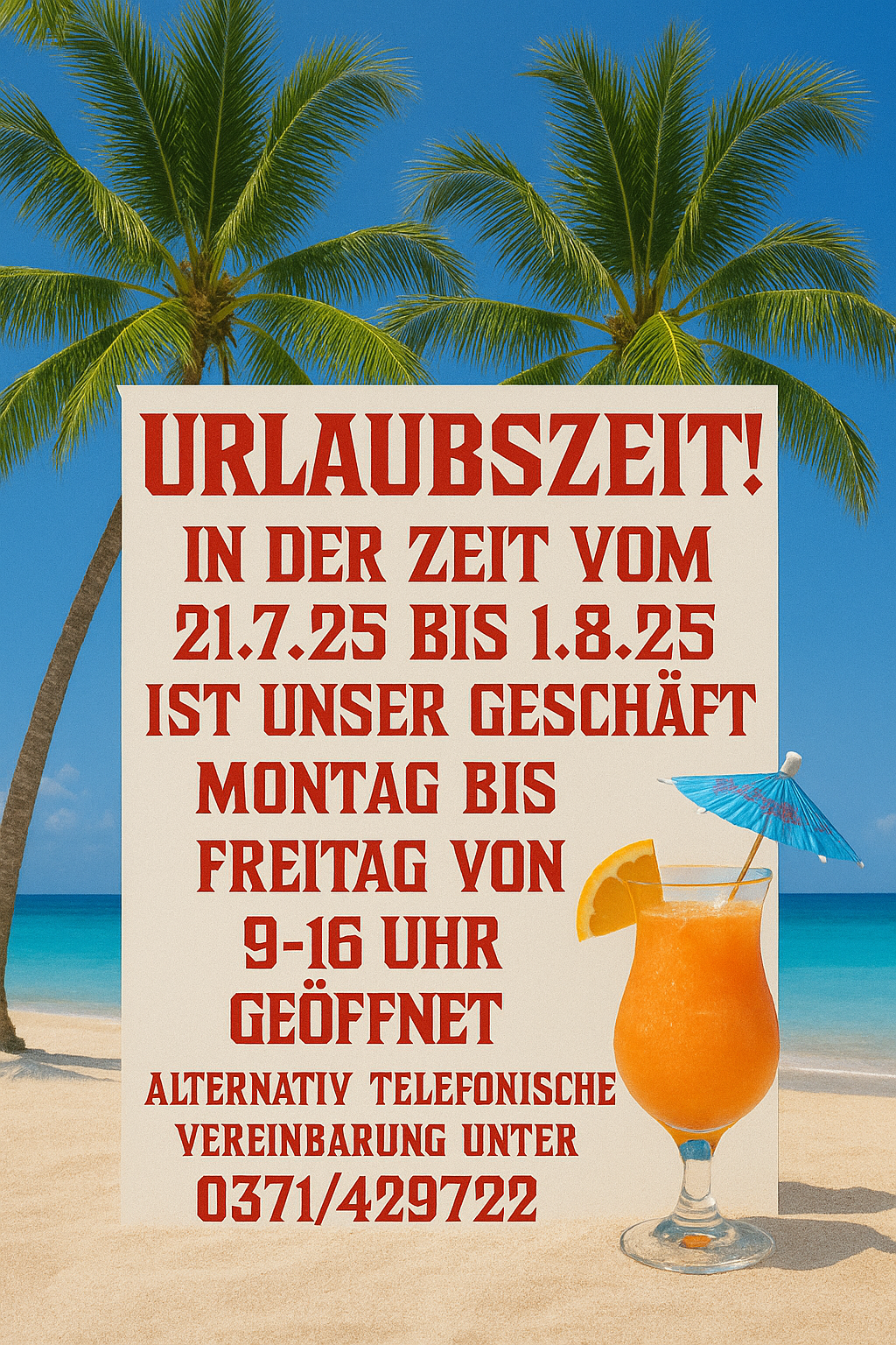 Urlaubszeit